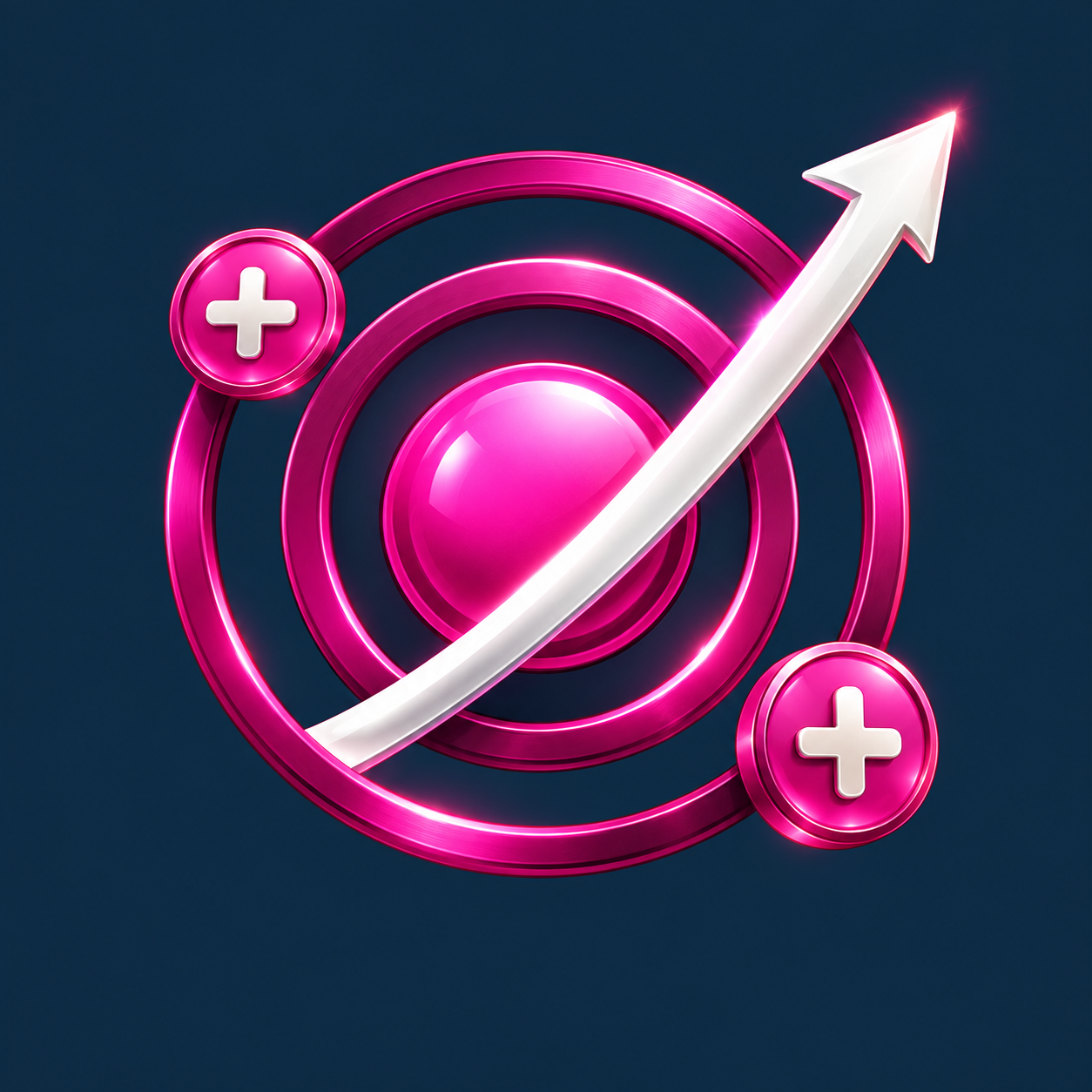 Expansion Revenue concept illustration on deep navy